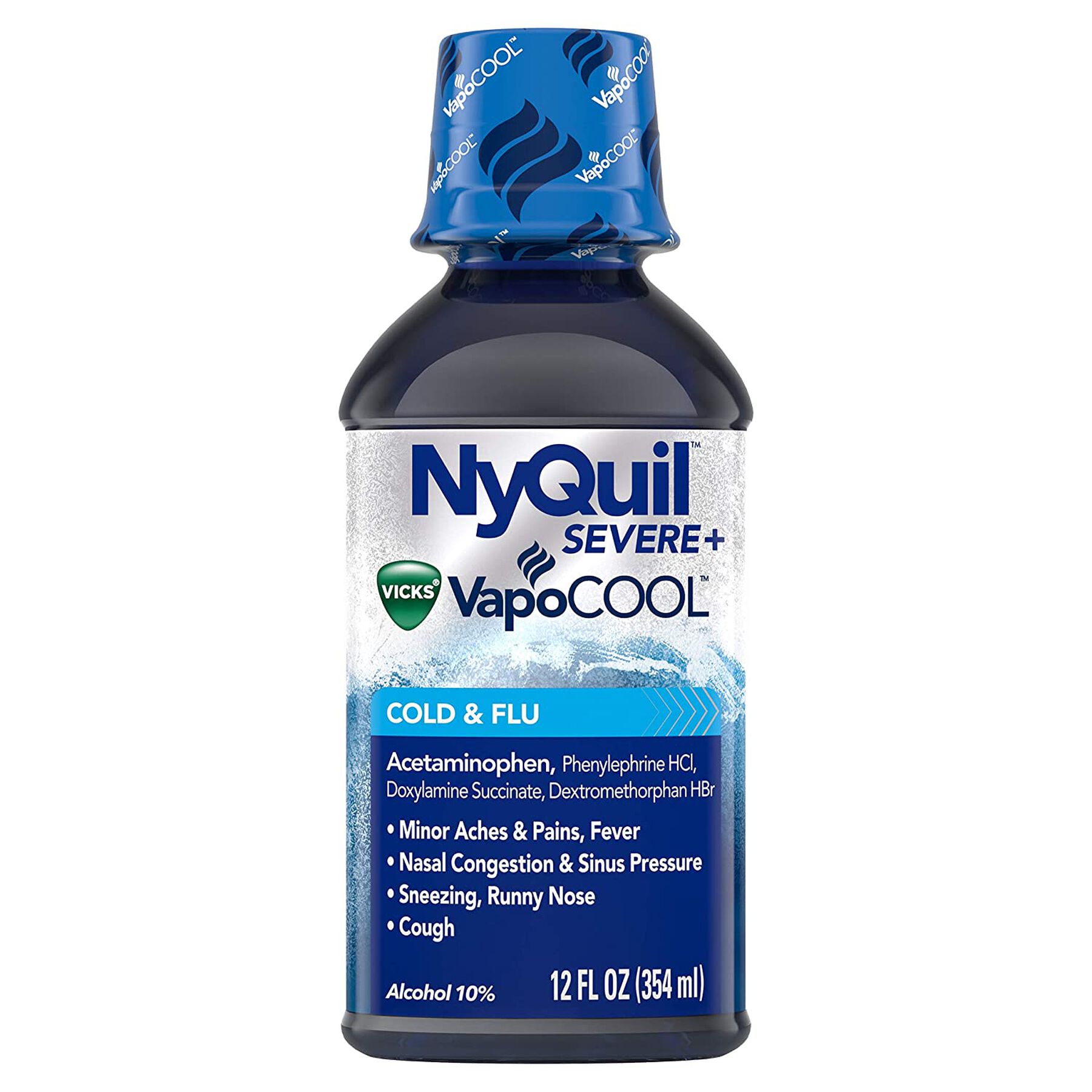 Vicks NyQuil Vapocool Liquid, 12 oz
